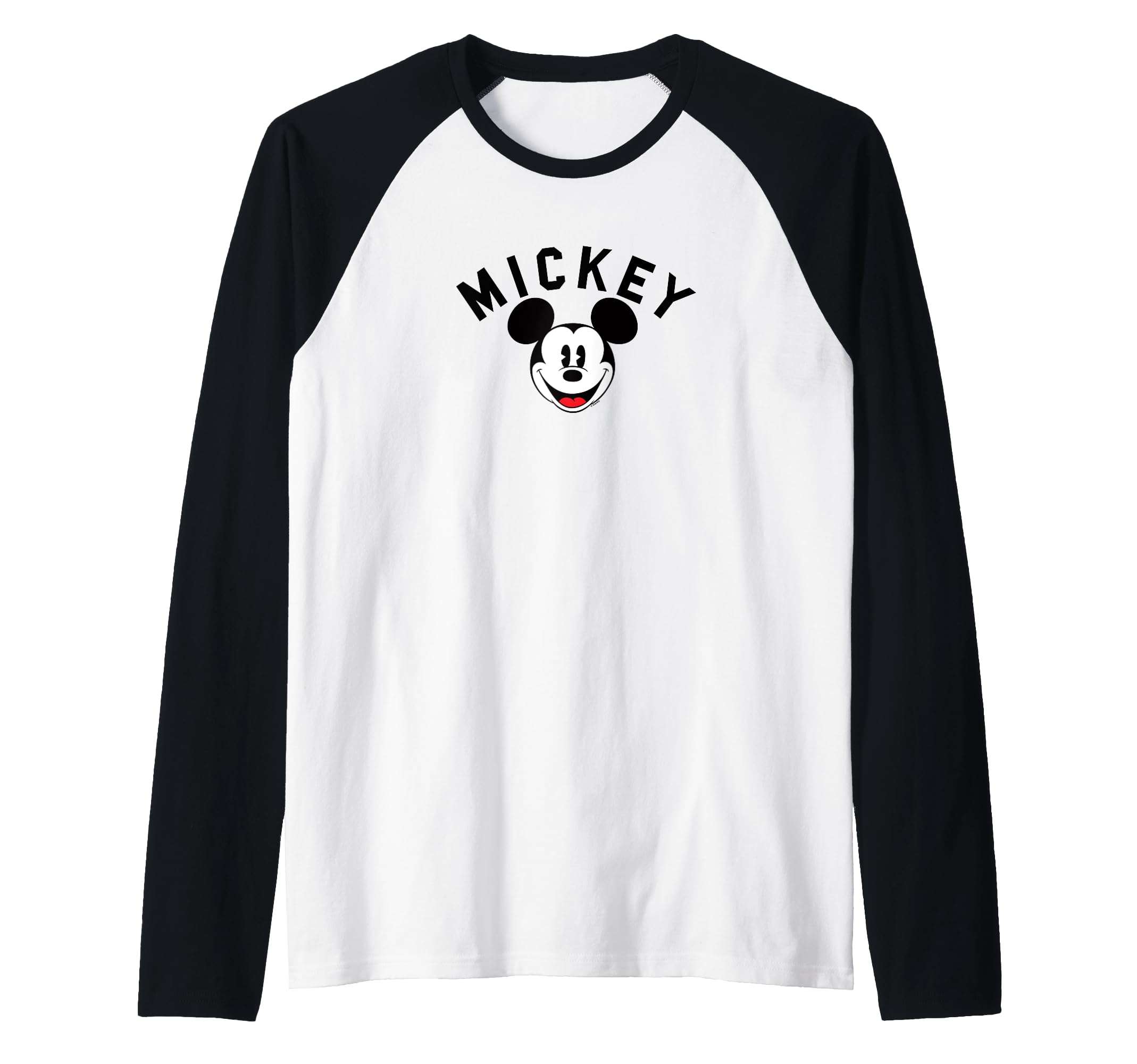 Mickey Mouse tee avec imprimé Silly rétro et manches raglan bicolores - 2