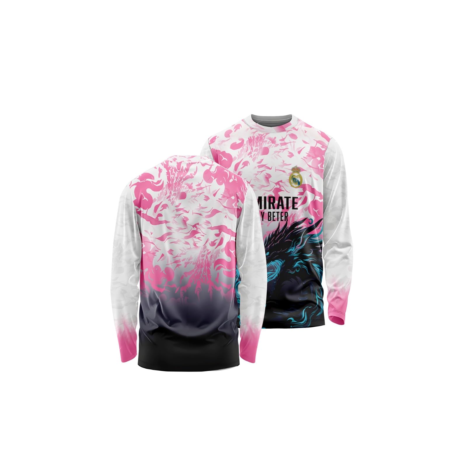 havrim Dragon Jersey, Long Sleeve Performance Shirt with Gradient Design-picture-23