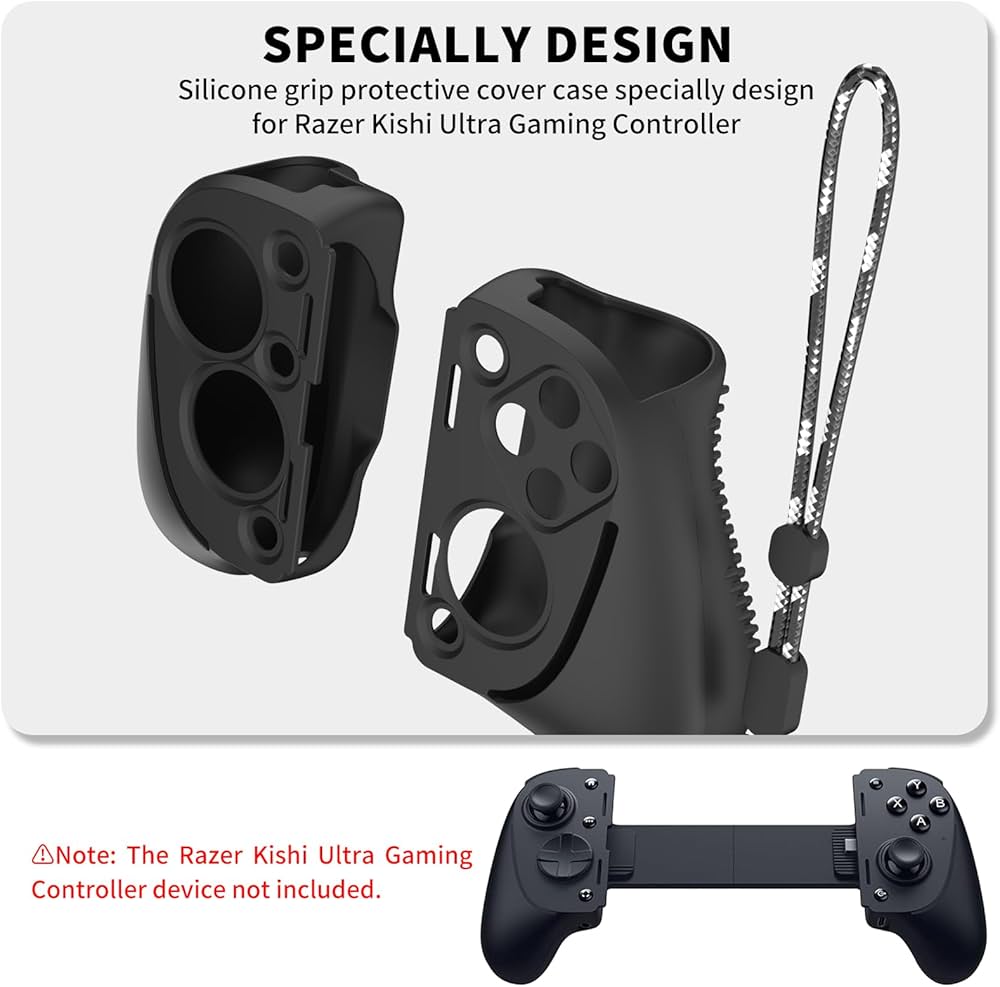 Amazon.com: Silicone Grip Case Cover for Razer Kishi Ultra Gaming Amazon.com: Silicone Grip Case Cover for Razer Kishi Ultra Gaming