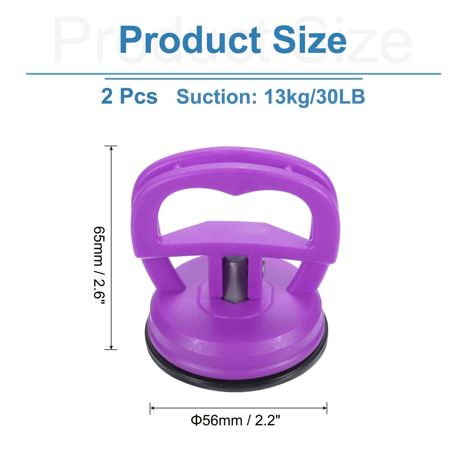 MECCANIXITY Screen Suction Cup LCD Screen Opener Phone Screen Suction Cups for Pad Phone Laptop Screen Remove Opening(2 Pack, Purple)