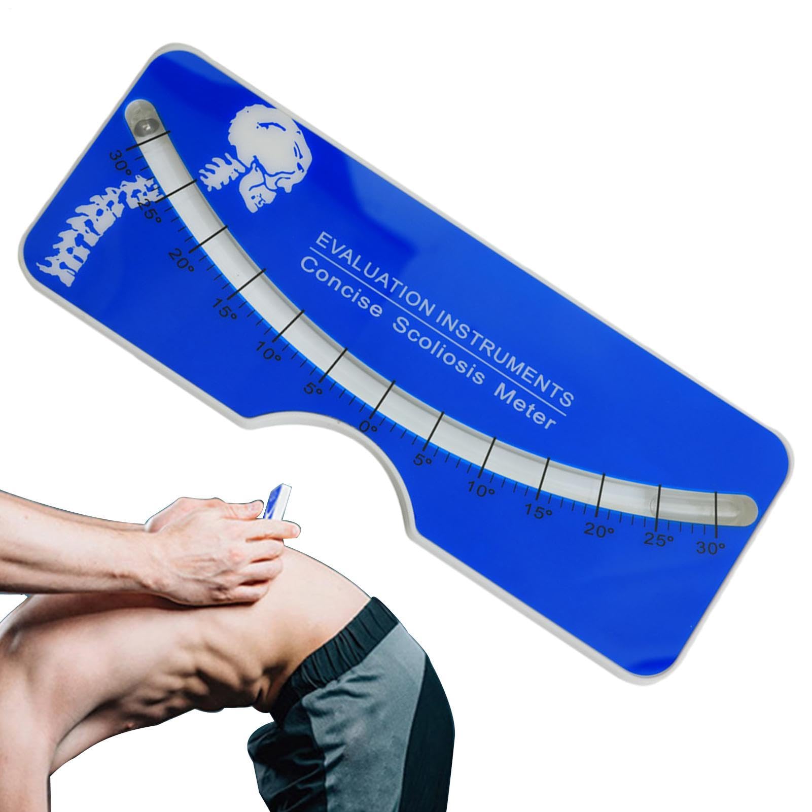 Scoliosis Measuring Ruler, Scoliometer Spinal Screening Tool, Rehabilitation Assessment Level, High-Accuracy Degree Indicator, Professional Medical Quality, Lightweight Portable Spine Diagnostic Gaug