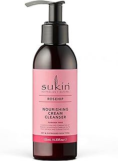 SUKIN NATURALS - Limpiador facial de rosa mos...