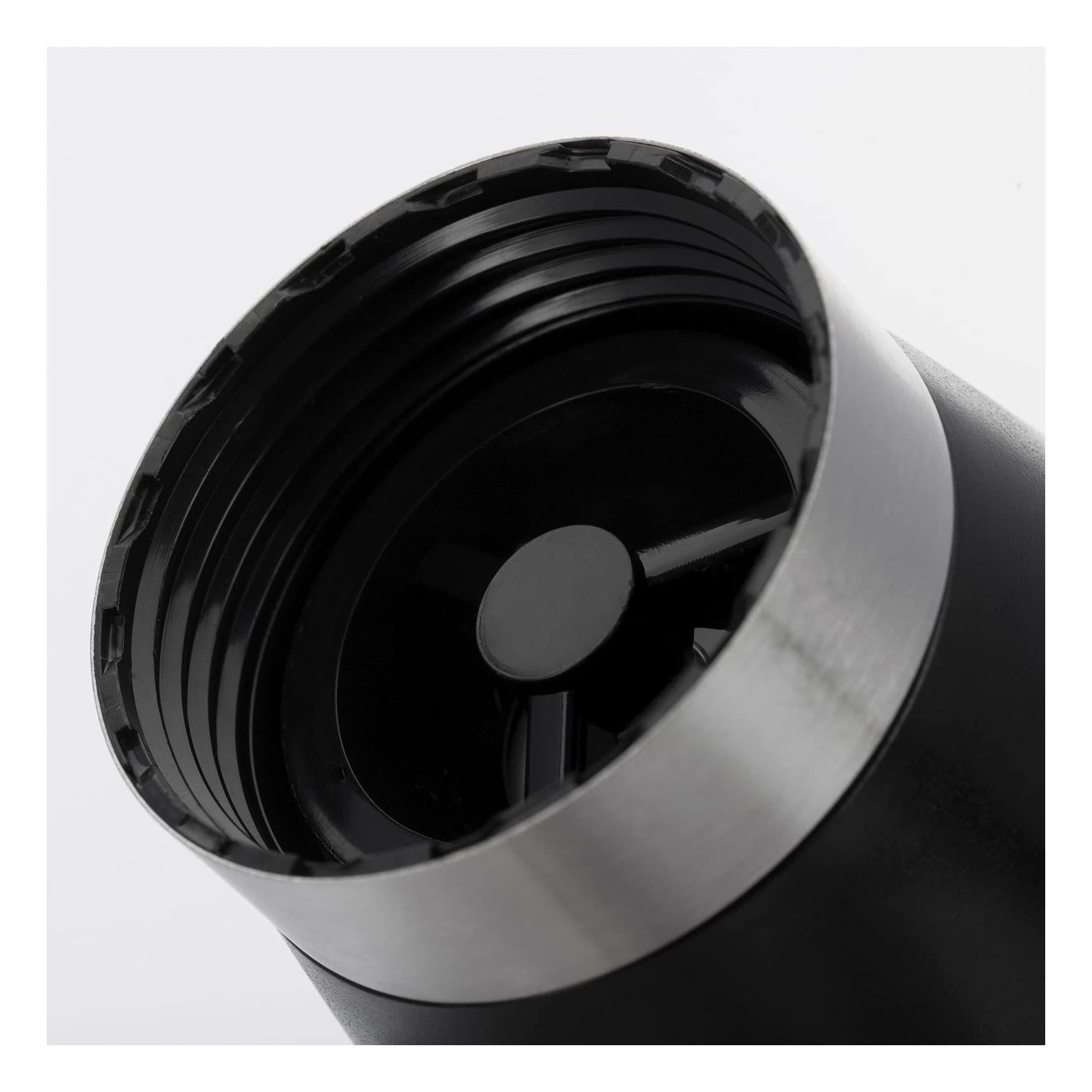 Westmark Moulin à Epices Broyeur Céramique Ajustement Progressif Verre Plastique Noir Argent Transparent