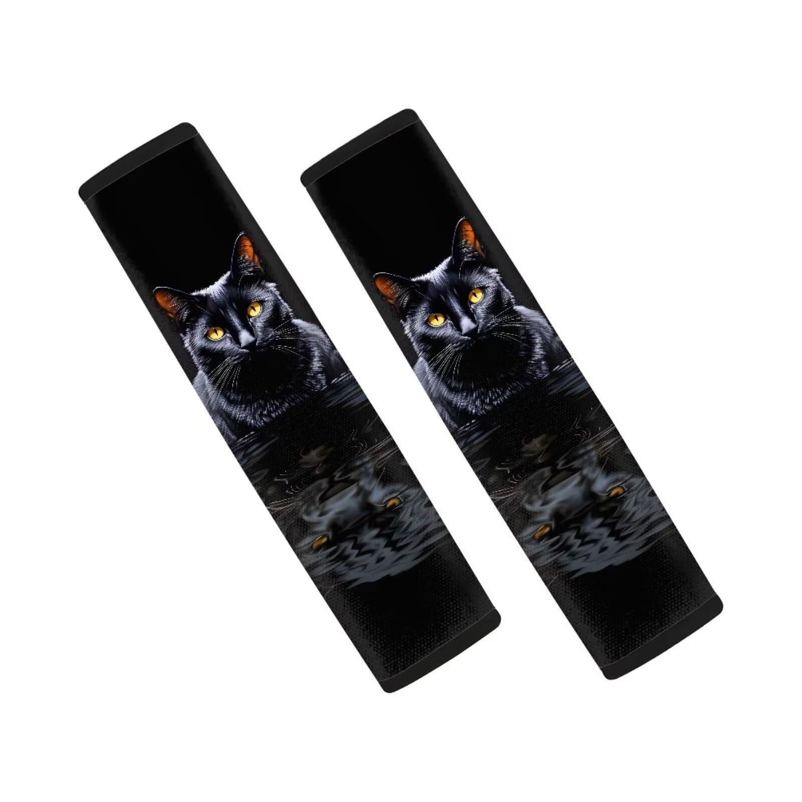 Showudesigns Highland Cow Sunflower Car Seat Belt Covers for Kids Adults Universal Fit Seatbelt Strap Cover Backpack Harness Pads Animal Cattle Flower Car Seatbelt Covers — view 17