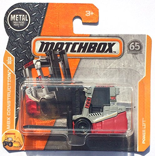 Matchbox FHK60 – Gabelstabler Power Lift Rot 53/125 (MBX Construction 15/20)