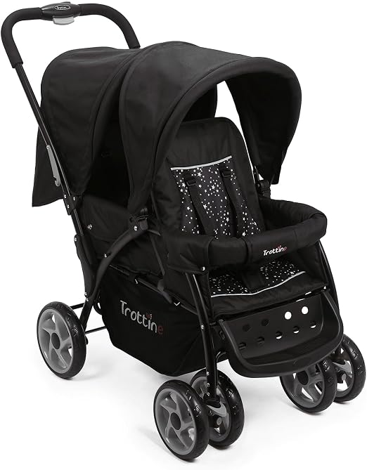TROTTINE TWINBI Poussette Double Tandem Enfants Rapprochés
