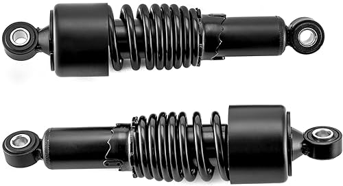 Miniatura 4 de WeiSen Kit de descenso ajustable de precarga de amortiguadores traseros de 10.5 pulgadas compatible con Harley Touring Electra Street Glide Road