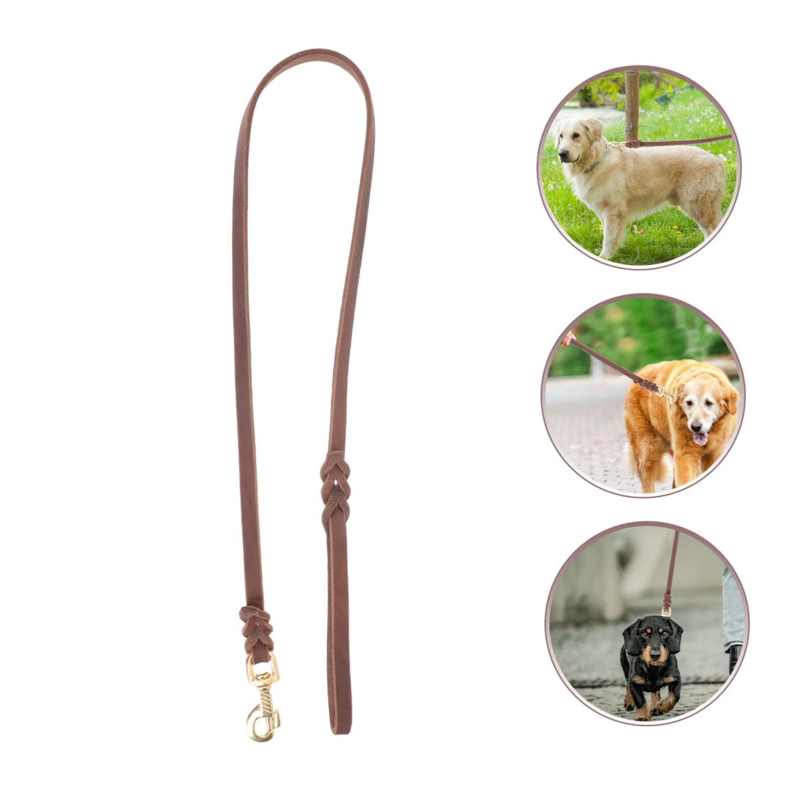 Toddmomy Correa Perro 3 Piezas Correa De Gatito Retráctil Collar De Cuerda Cachorro Cuerda De Tracción para Mascotas Correa para Perros Grandes Pasear Al Cinturón Correas Cuero