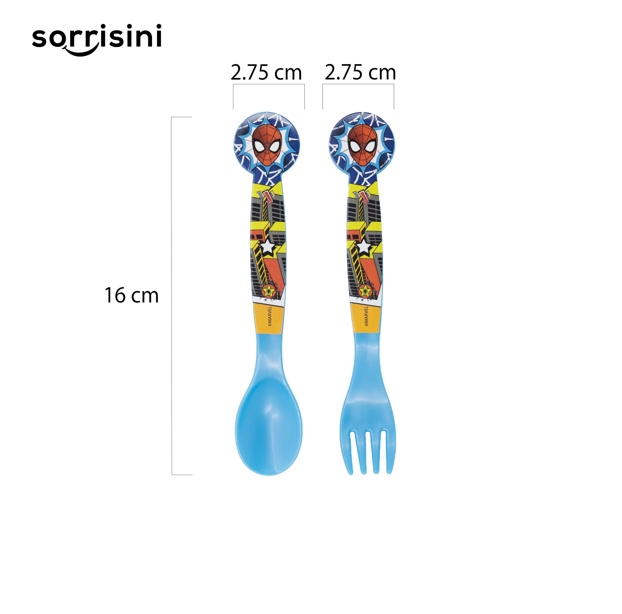 Set Piatti Bambini, Set pappa, Stoviglie bambini riutilizzabile per asilo, scoula, piatto, ciotola, posate, tazza 350ml, Set piatti in plastica dura, Spiderman