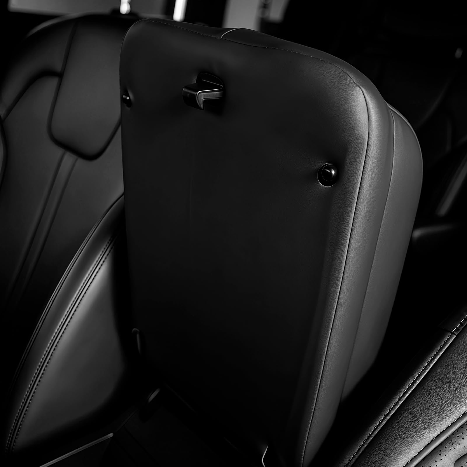 YOUTOOCAR Fodera per bracciolo centrale compatibile con Kia Sorento 2021-2026, accessori per bracciolo in pelle trapuntata (nero)