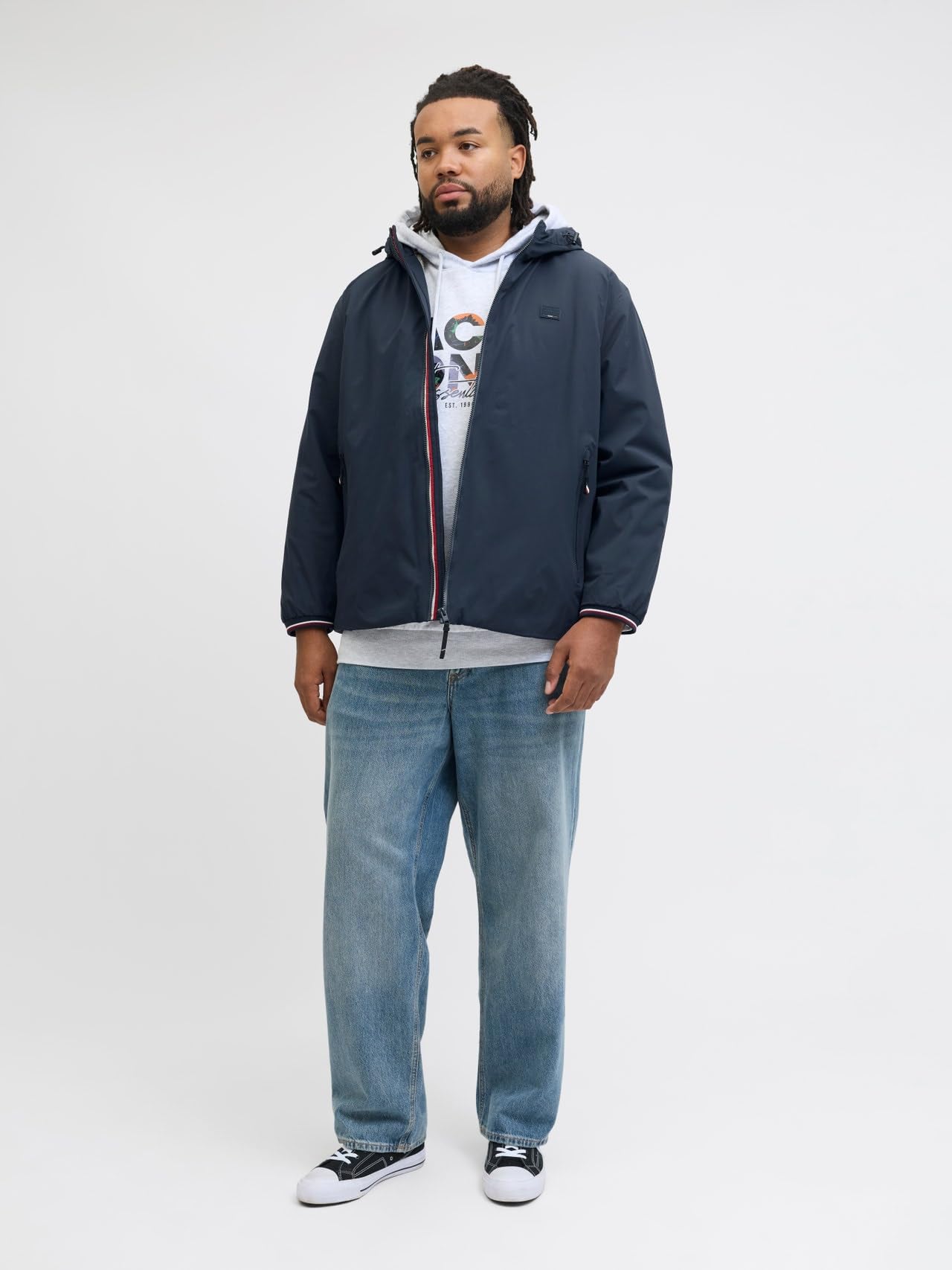 JACK & JONES Male Jacke Plus Size Jacke