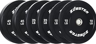 Bumper Plate Olympic Weight Plate Bumper Weight Plate with Steel Insert Strength Training Weight Lifting Plate