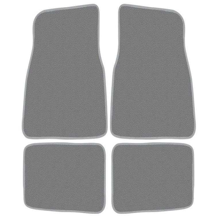 78921 Grey Carpet Interior Floor Mat, 4 Piece