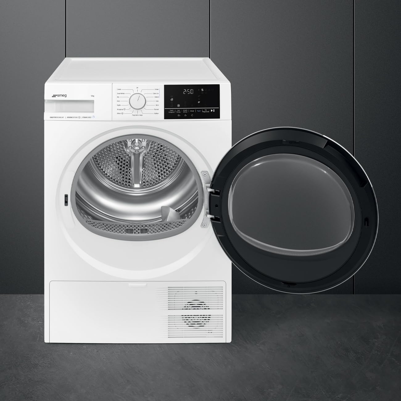 DN10SEC - Asciugatrice 10 Kg, con Pompa di Calore, Libera installazione, Classe energetica C