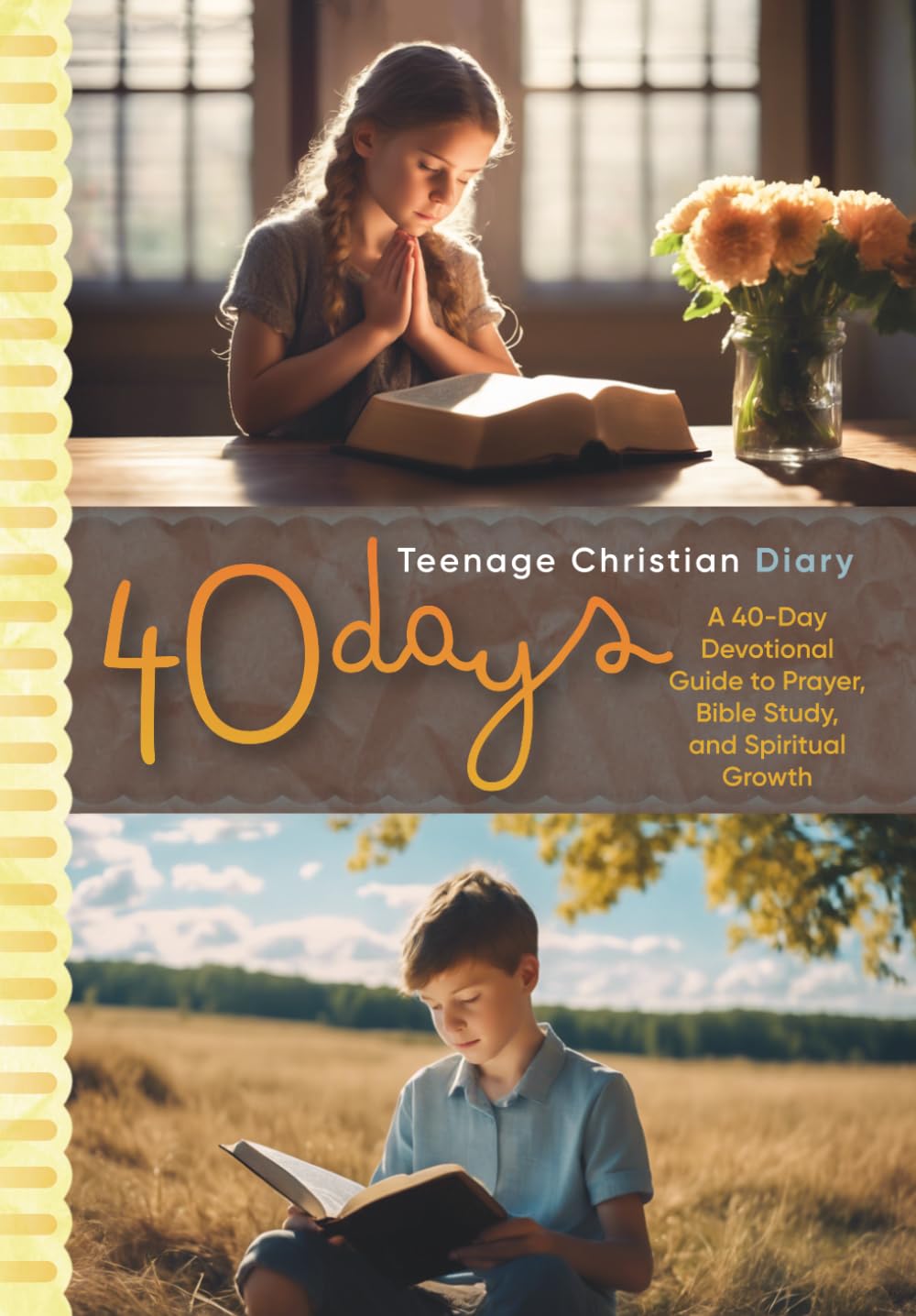40 Days: Teenage Christian Diary: A 40-Day Devotional Guide to Prayer, Bible Study, and Spiritual Growth      Paperback – December 6, 2025