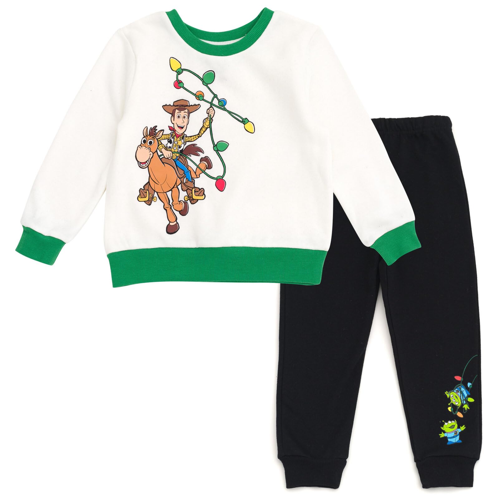 Disney Holiday 2-Piece Fleece Sweatshirt and Pants Set for Baby &amp; Kids