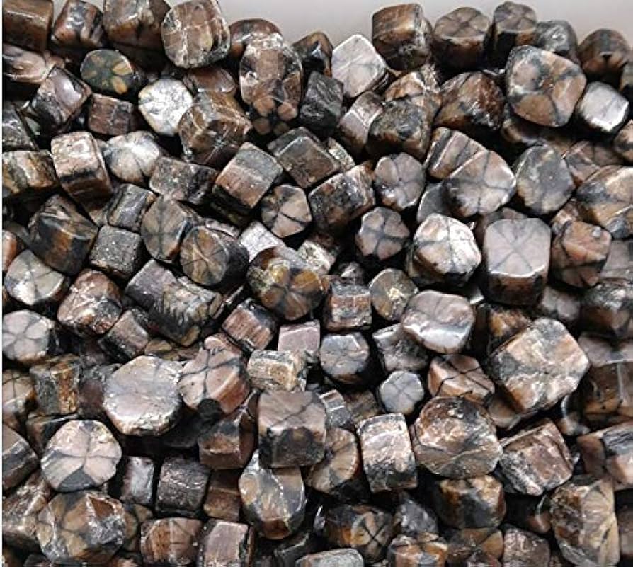 Amazon.com : Decorative Stone 1Pc Natural Gemstone Raw Staurolite