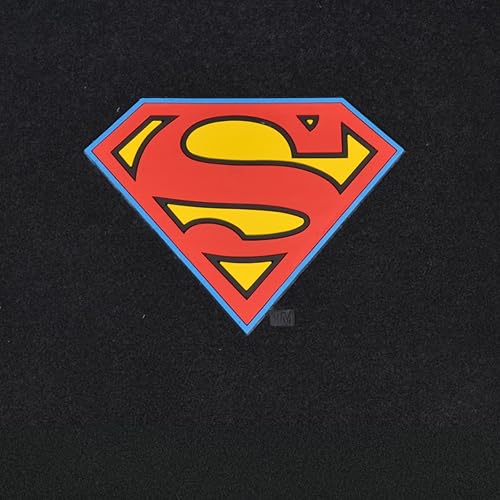 Miniatura 2 de BDK Warner Brothers DC Comics Classic Superman - Tapetes para automóvil, ajuste universal, juego de 4 piezas delanteras y traseras para automóvil,