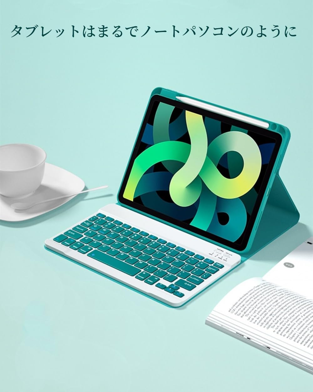 Amazon.co.jp: Xiaomi Pad 6 キーボード ケース マウス 可愛い カラー