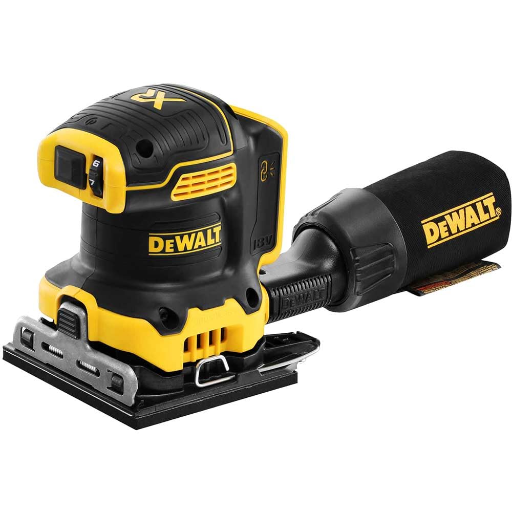 Dewalt Dcw200n-Xj Dcw200n Xr Brushless 1/4 Sheet Palm Sander 18V Bare Unit