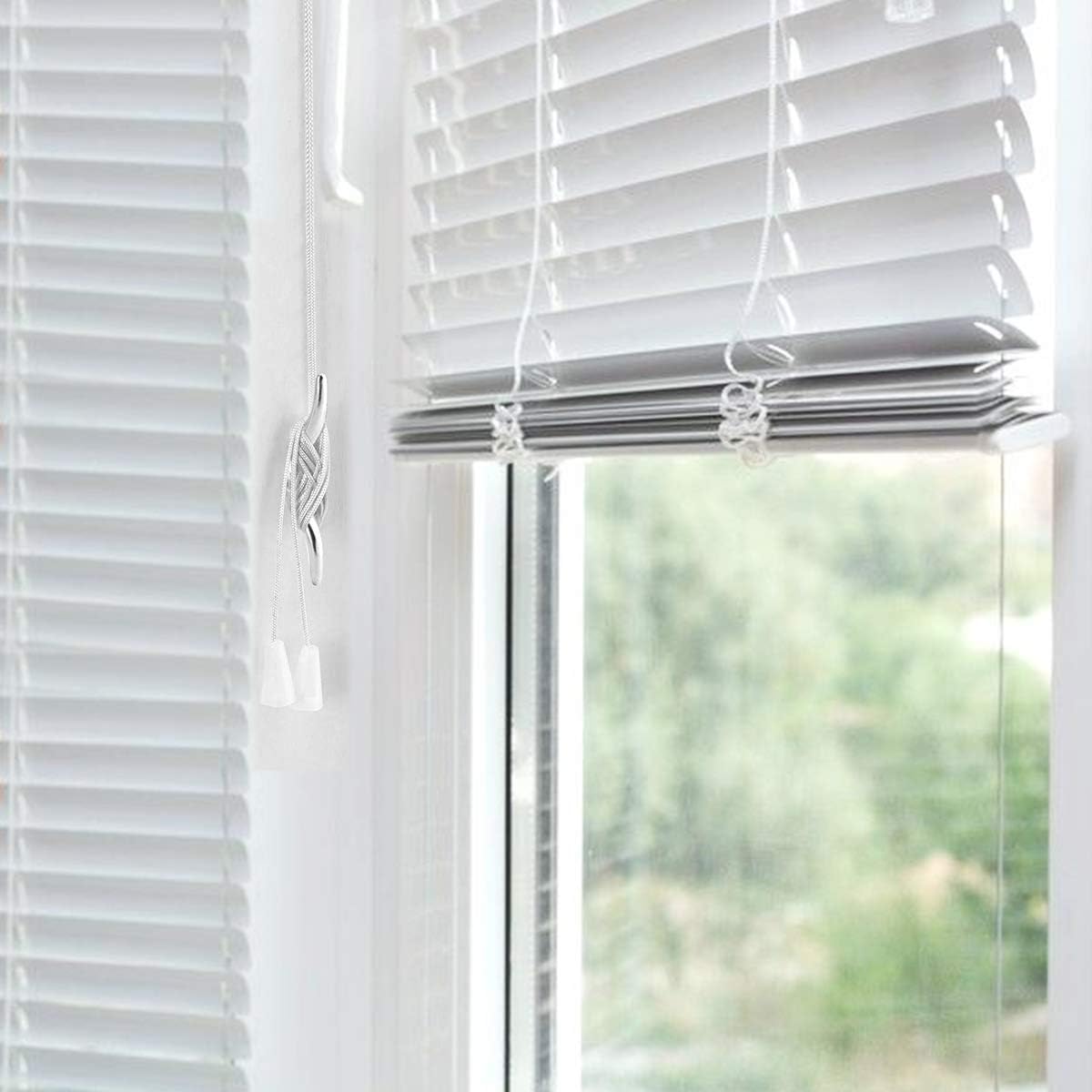 Aieve Cleat Hooks, Zinc Alloy Blind Cord Cleats Blind Cord Hooks with Screws for Roman Shade Curtains Sun Shades Ropes (10 Pack) 8 61jiMus0ZXL. AC SL1200