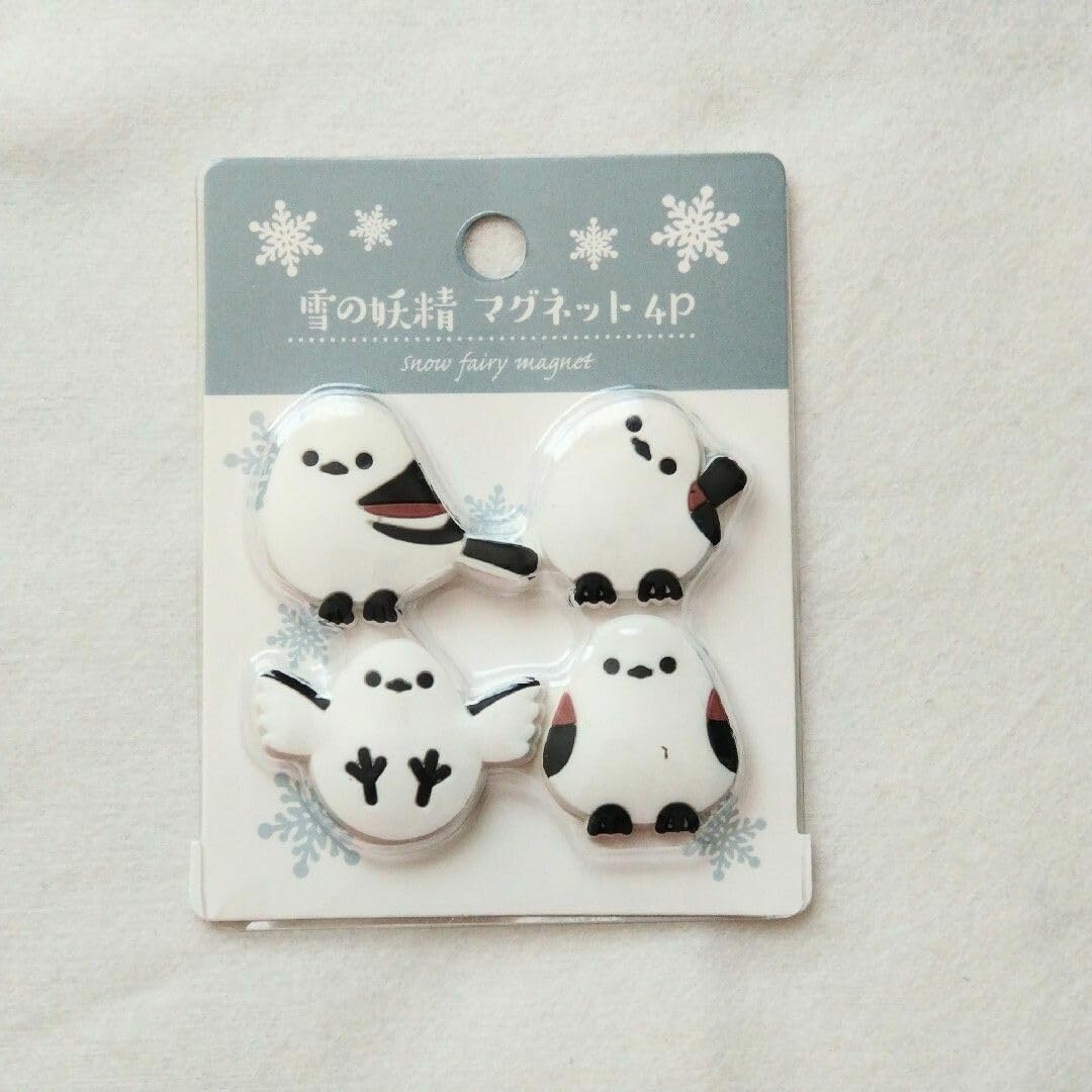 シマエナガ❁⃘*.゜レジンクリップ マグネットバーセット シマエナガ⃘*.゜レジンクリップ マグネットバーセット