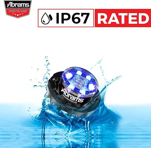 Miniatura 4 de Abrams. Faros escamoteables LED, AzulAzul