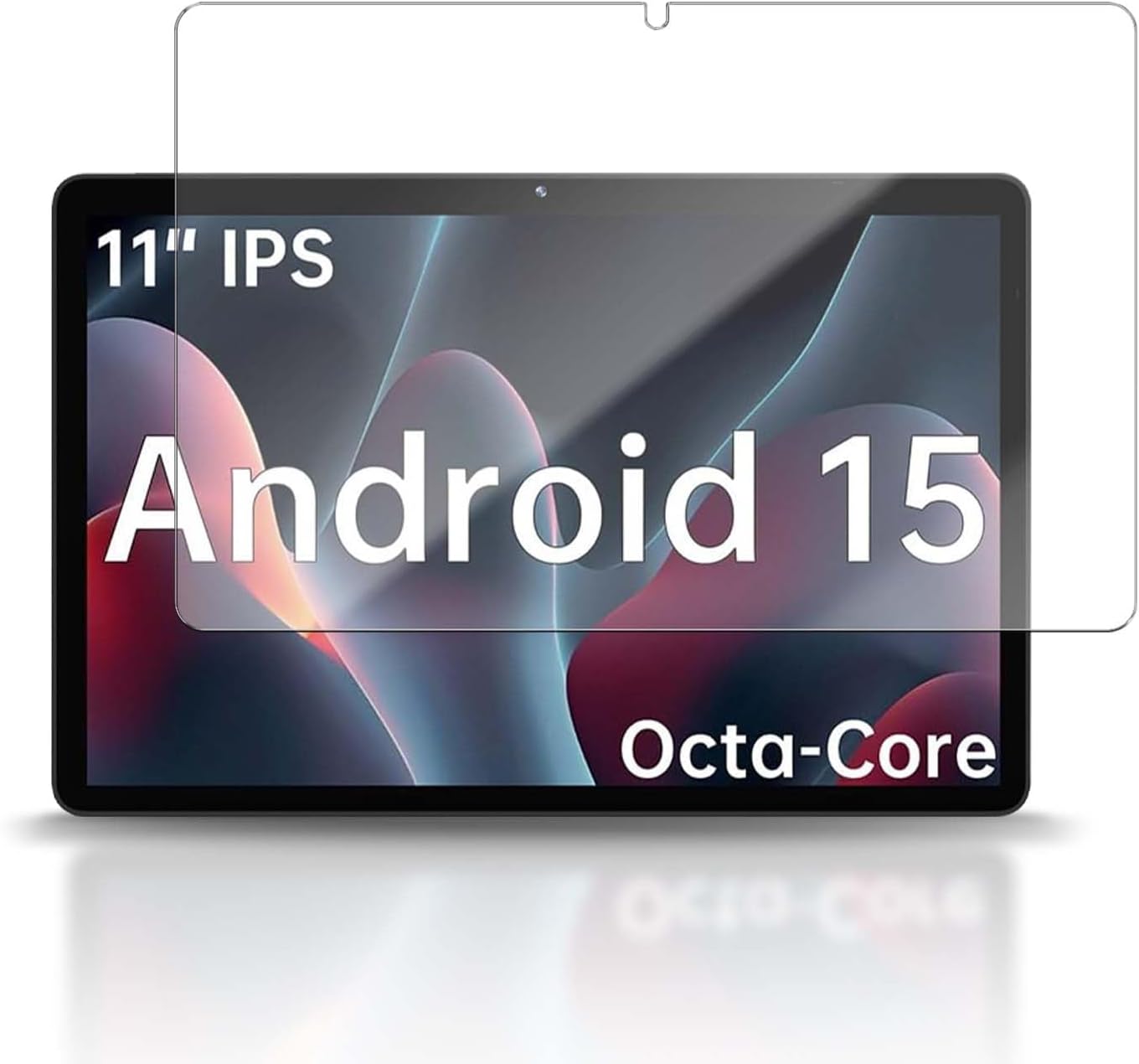 Screen Protector for ApoloMedia EP1095T Tablet 11-inch, 9H Hardness Tempered Glass for ApoloMedia EP1095T Tablet Anti-Scratch, Bubble Free, HD Clarity