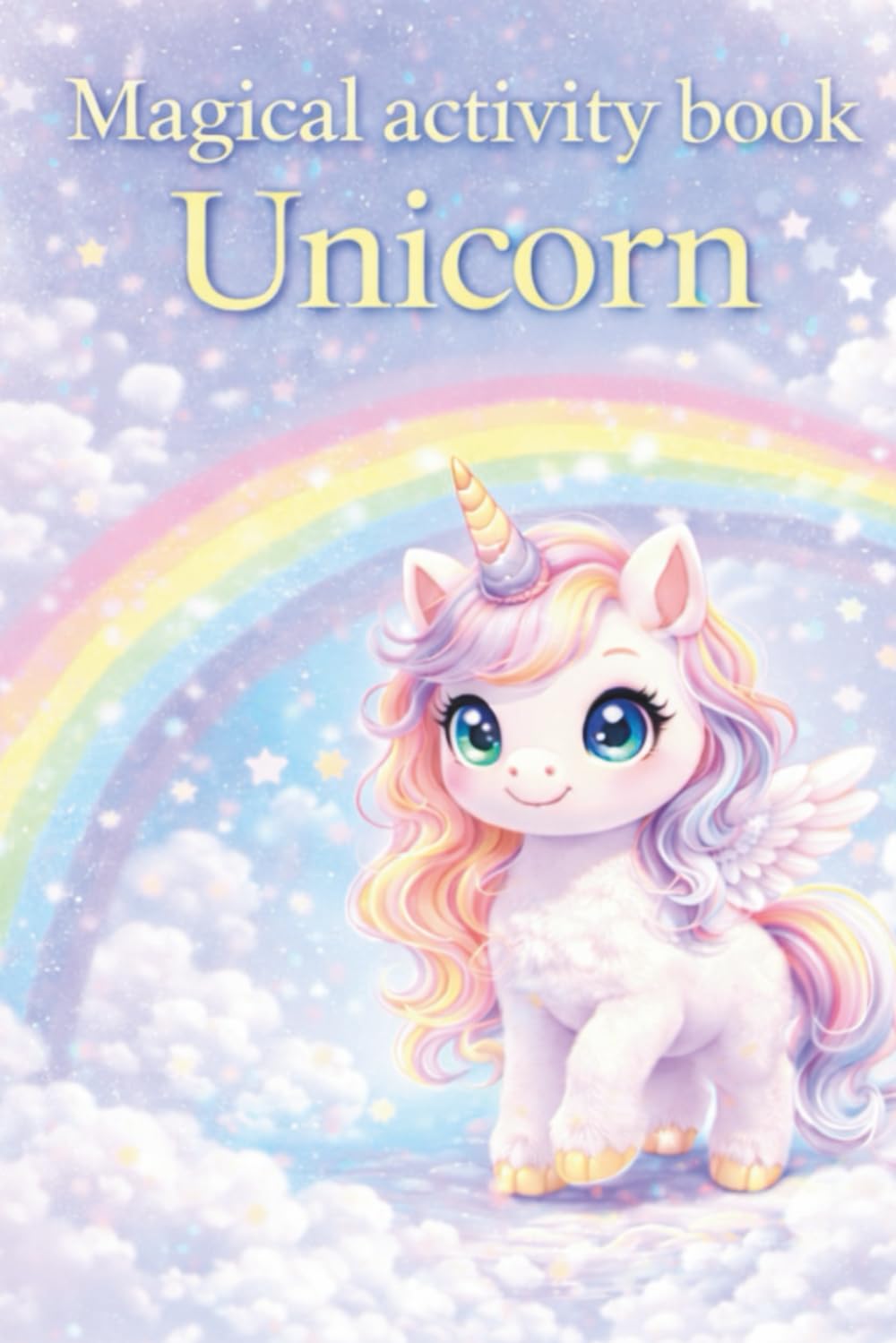 Magical activity book. Unicorn