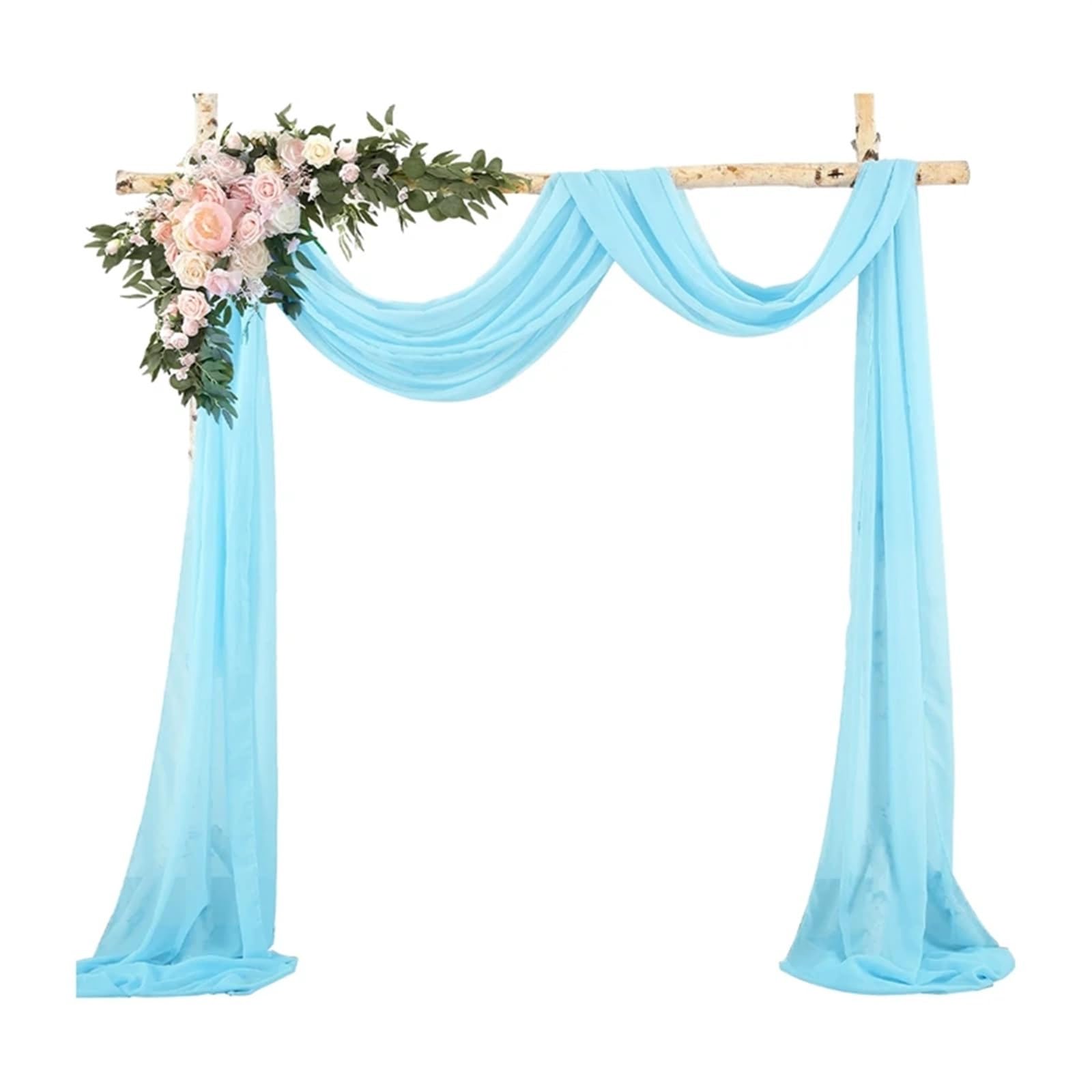 Tapetes para Mesa Camino de Mesa de Gasa de Estilo Moderno y romántico for Bodas, Banquetes y Fiestas(Style 7,75x300cm)