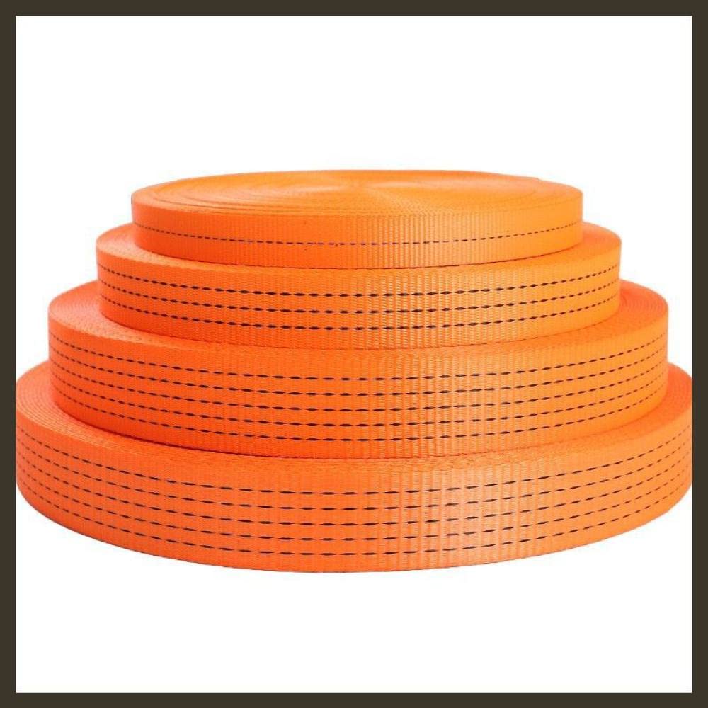 Tendeur universel à cliquet de 5,1 cm pour frein, ruban tissé en fibre de polyester haute résistance pour véhicules, pièces métalliques, sangle en polyester 30 m