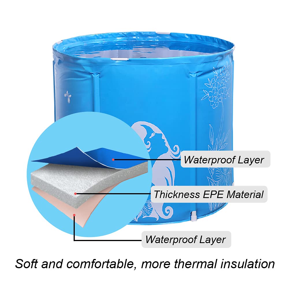 Buy Portable Bathtub, Folding Spa BathTub for Adults, 31 inches