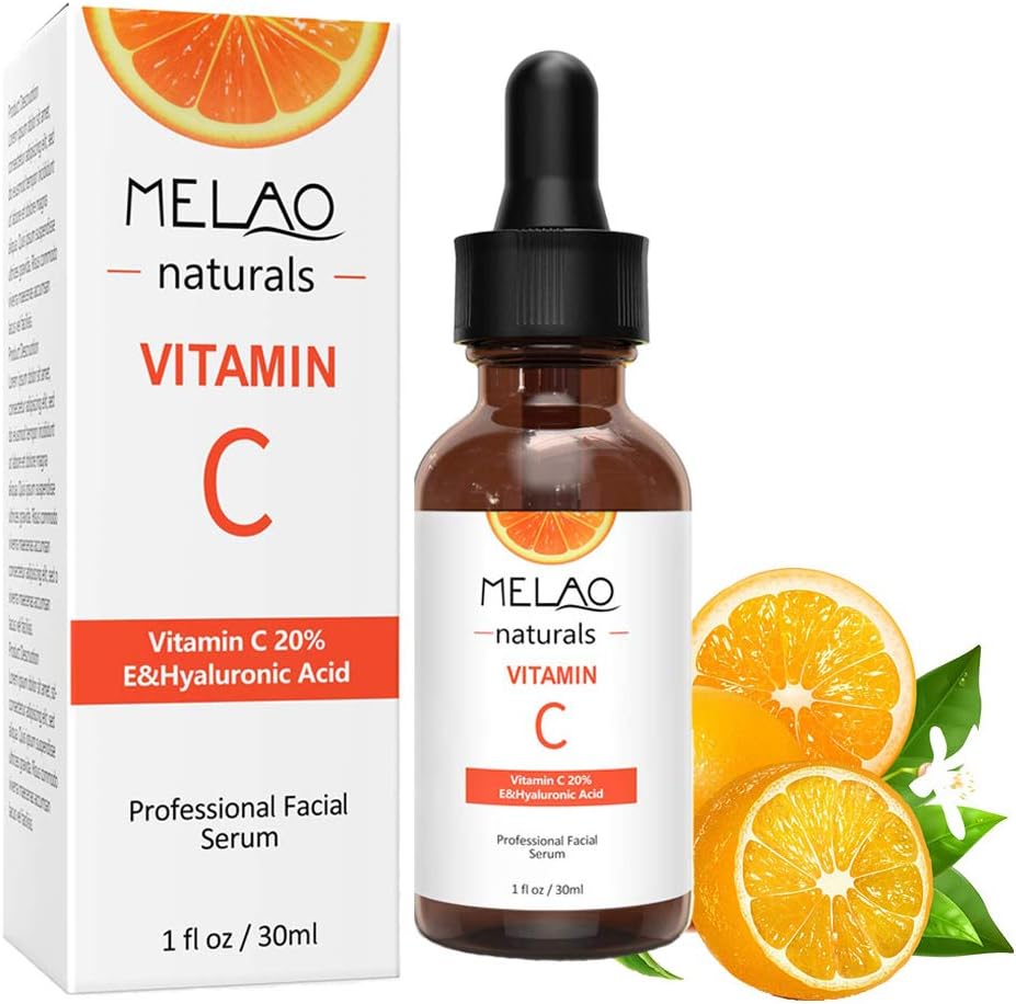 Vitamin C Hyaluronic Acid Natural Serum for Face Care Moisturizing & Promoting Absorption (30 ml)