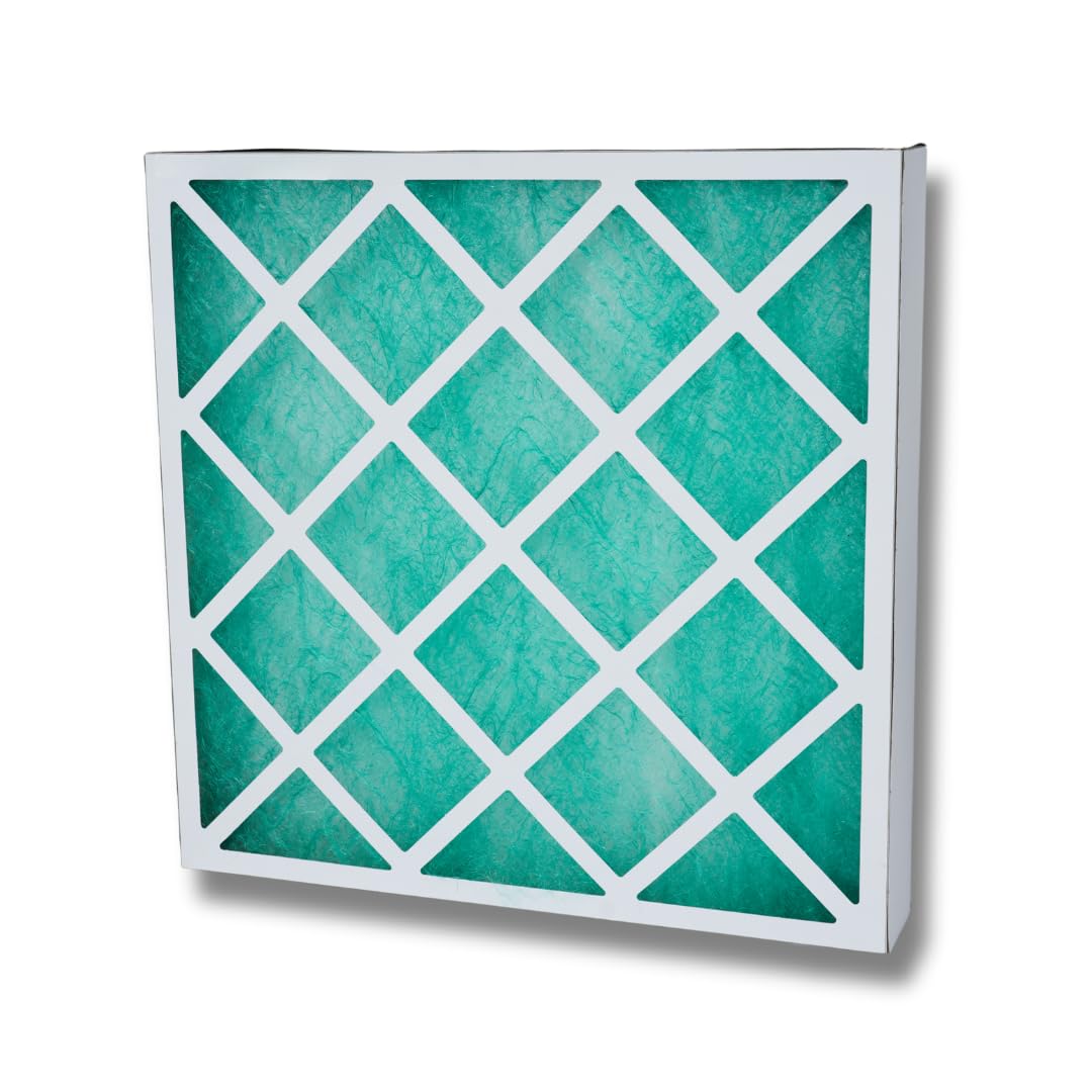 G3 Paint Stop Glass Panel Filters 2" & 4" Depths- Range Of Sizes (5, 595mm x 595mm x 95mm)