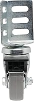 Vista 4 de Shepherd Hardware 8126E 1-7/8-Inch TPR Swivel Corner Casters with Top Brake, 4-Pack
