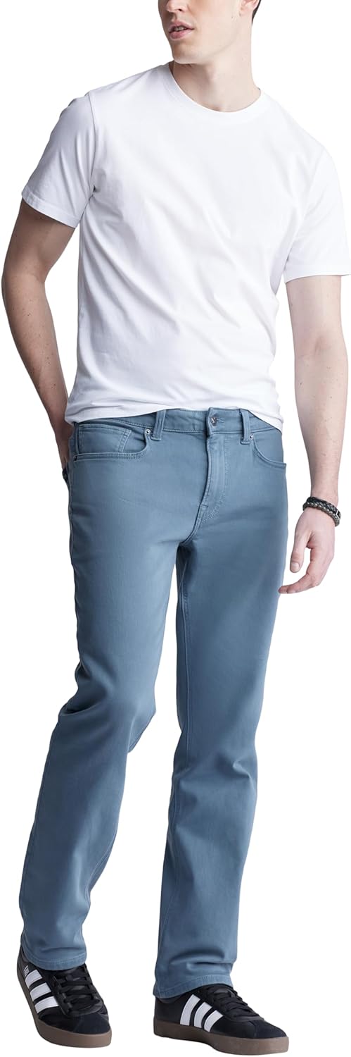 Buffalo David Bitton Mens Non-Denim Straight Leg Six French Terry Pants with Cotton Blend Stretch - Image 5