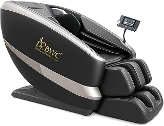 Zero Gravity Massage Chair Recliner Full Body Tuina Massage with 18 Rollers, 16 Auto Programs, Back Heat, Foot & Calf Massage, Bluetooth Speakers, LCD & Voice Control