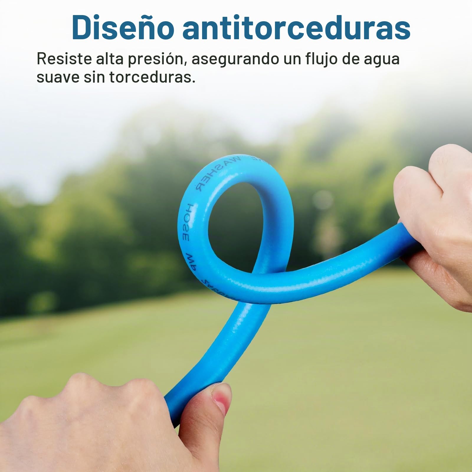 Manguera Alta Presión de Goma Antitorsión 15 m para Karcher K2-K7