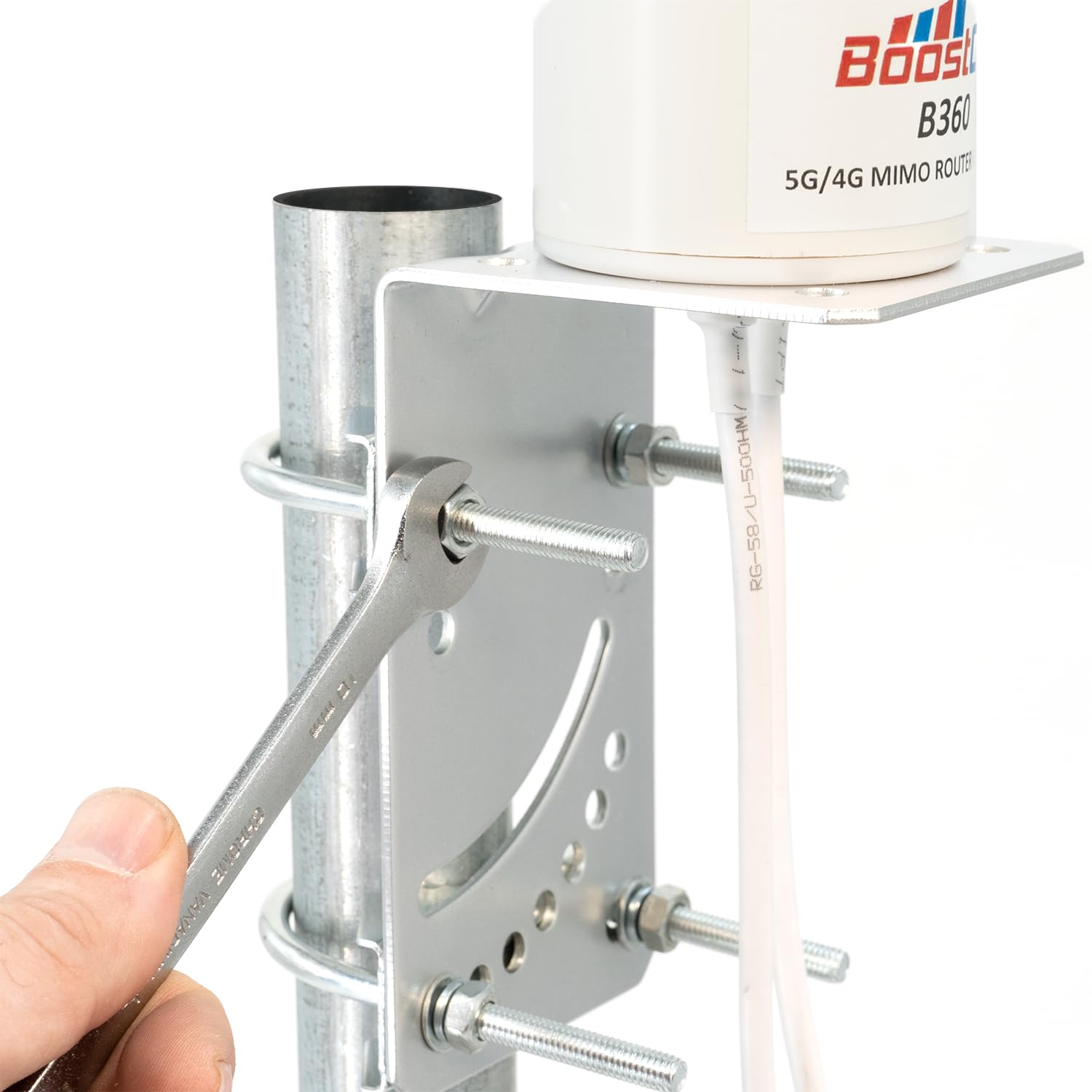 Antena Omnidireccional Router 5G/4G 690-3500 MHz (10 M Cable)