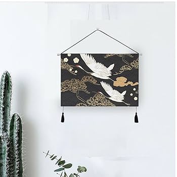 掛け軸2本と家紋付タペストリー 掛け軸2本と家紋付タペストリー 掛け軸2本と家紋付タペストリー