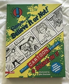 Hardcover Ripley's Believe It or Not! Crazy CARTOON Stories Book