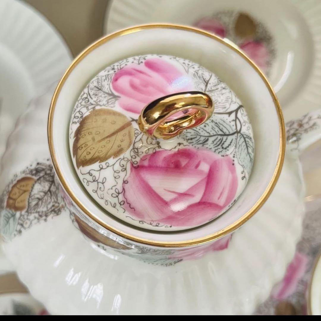 ロモノーソフ ローズ ファべェルジェ （ファバージェ）ポット2人用セット