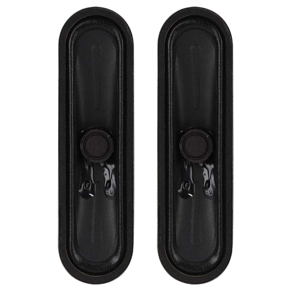 Sutinna Portable TV Speaker, 2Pcs 8 Ohm 10W LCD TV Full Range Speaker Bookshelf Speakers for Home Theatre Use