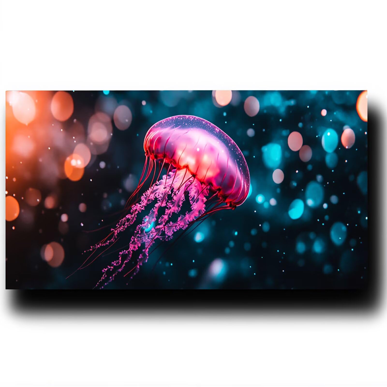 Pintar por Numeros Adultos Halobios, Pintar por Numeros Niños Kit Manualidades Adultos Medusa Cuadros para Pintar por Numeros Pintura Acrílico, Cuadros Decoracion Salon Modernos 80X160cm 7w-H-9