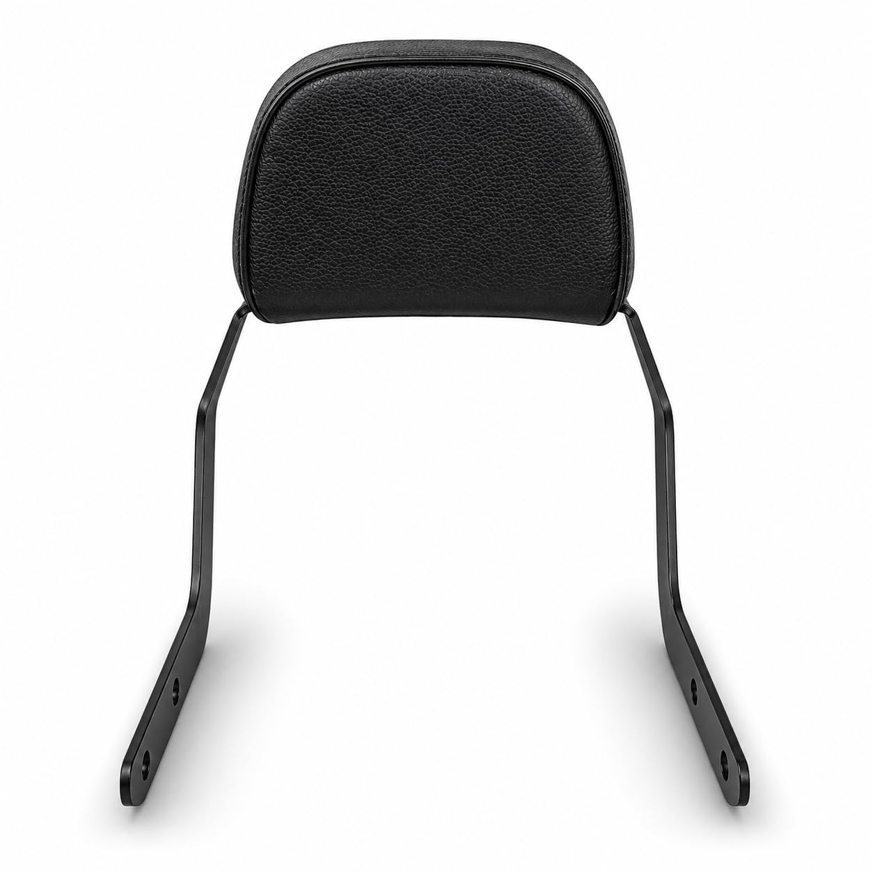 Heavy Quality Backrest with Iron Rod Compatible with Royal Enfield Bullet 350 Battalion Black Colour-image-20