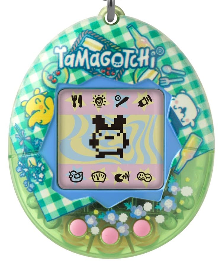 TAMAGOTCHI Bandai Original Tama Picnic Digital Pet | Nurture And Raise The Original Electronic Pet Japanese Kids Toys For Girls And Boys Make Great 90s Retro Gifts