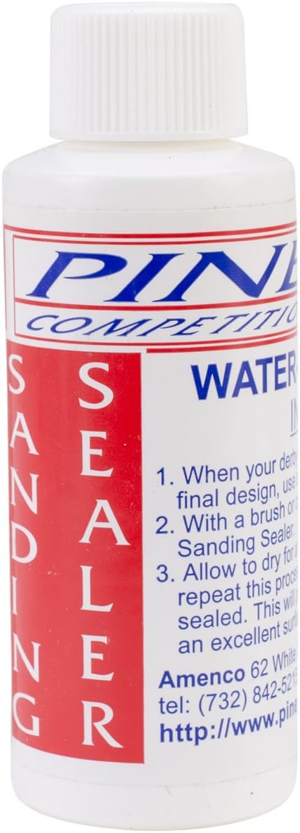 Pine Car Derby Sanding Sealer, 2-Ounce
