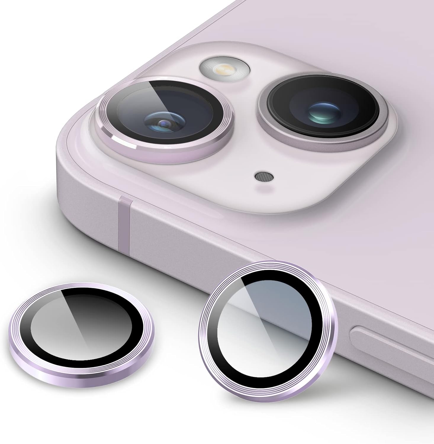 JETech Camera Lens Protector for iPhone 14 6.1Inch and