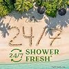 Old Spice Cleansing Body Wash for Men, 24/7 Shower Fresh with Lasting Scent, Cleanse & Refresh, Gentle on Skin, Vitamin B3, Fiji with Palm Tree + Coconut Scent, 18 oz (Pack of 4)