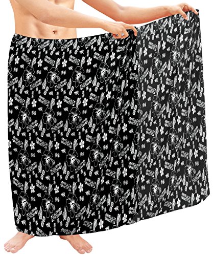 LA LEELA Pareo para Hombre Ropa de Playa Encubrir Traje de baño...